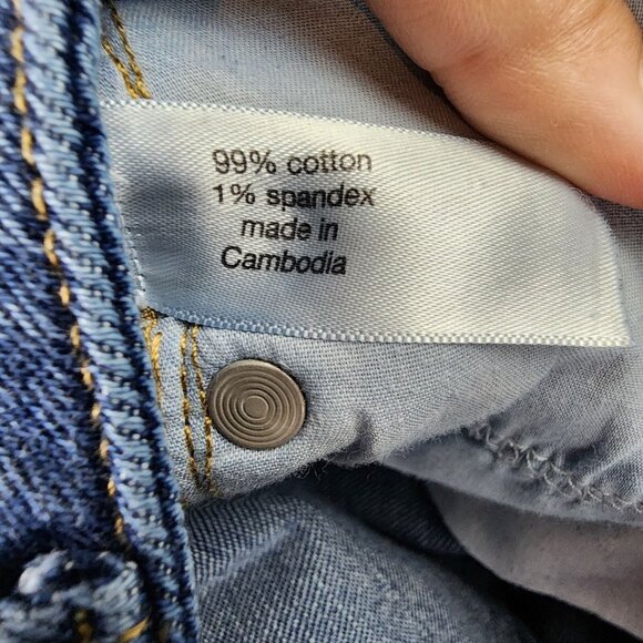 Lane Bryant Jeans Womens 16 Blue Flex Magic Waistband Stretch Mid Rise Boyfriend - Picture 11 of 13